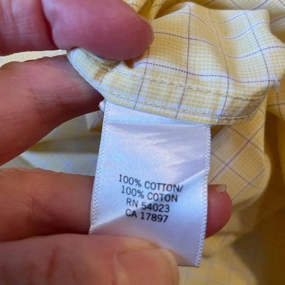 Banana Republic Mens Shirt Size XL Classic Fit Non Iron Long Sleeve Button Down - Picture 5 of 6